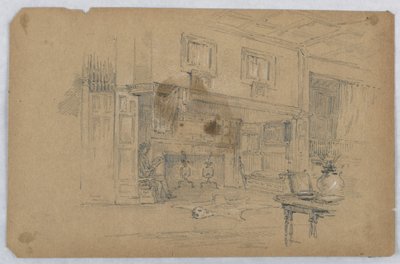 Esboço de Sala Grande de Arnold William Brunner