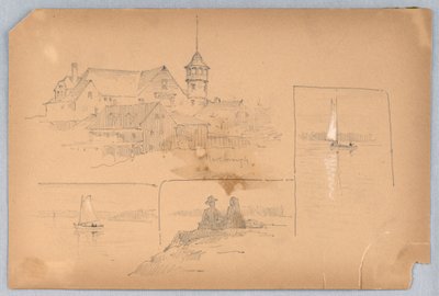 Esboços em Marlborough de Arnold William Brunner
