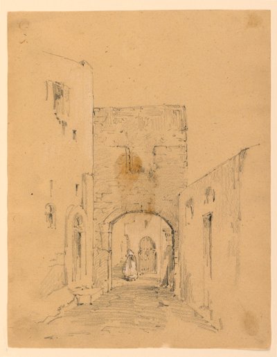 Rua em Tânger de Arnold William Brunner