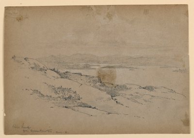 Vista norte da Green Mountain de Arnold William Brunner