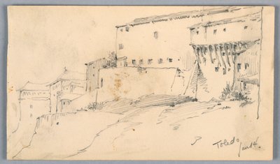 Muros em Toledo de Arnold William Brunner