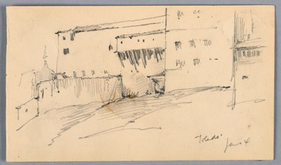 Muros em Toledo de Arnold William Brunner