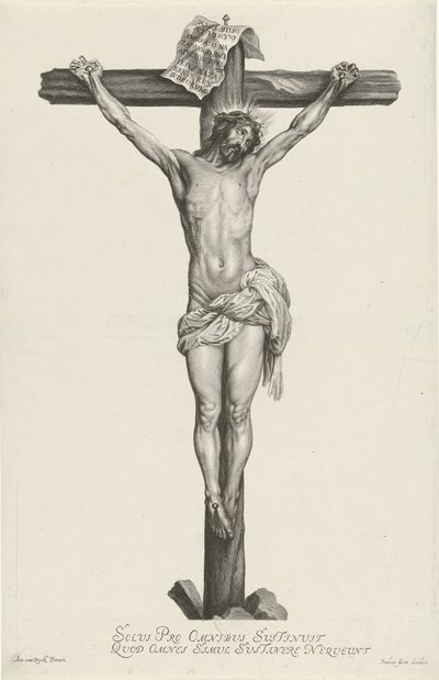 Cristo na cruz de Arnold de Jode
