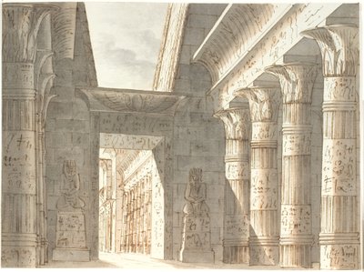 templo egípcio de Aron Wallick