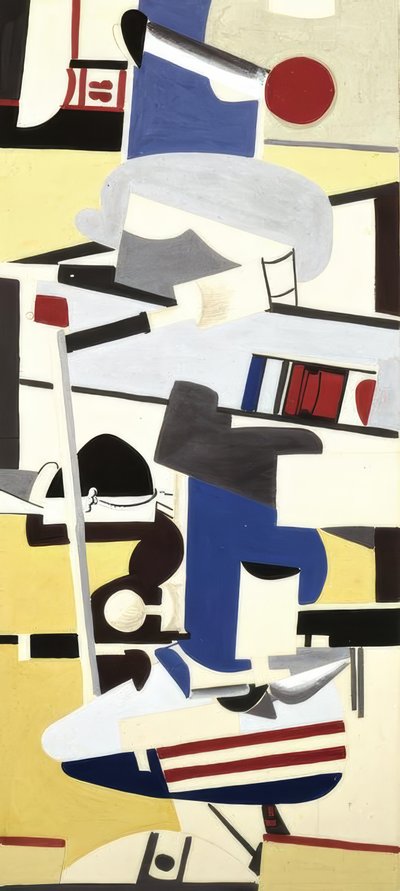 Estudo para o aeroporto Newark de Arshile Gorky