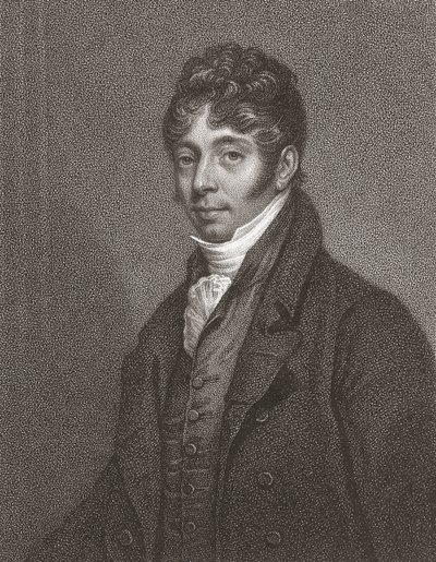 John Cunningham Saunders. Retrato. (impressão) de Arthur (after) Devis