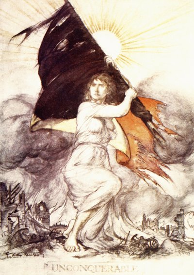 Inconquistável (cor litho) de Arthur (after) Rackham
