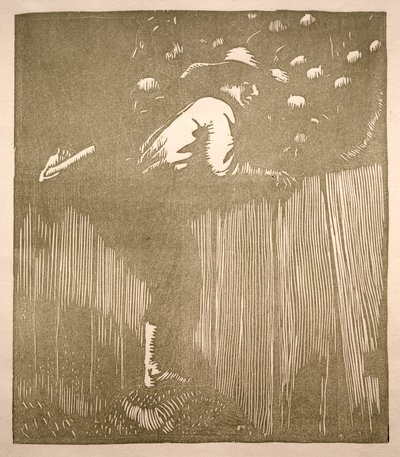 Colhendo maçãs de Arthur Allen Lewis