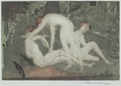Contra Verde de Arthur B. Davies