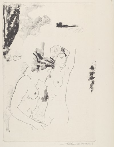 Ninfas do córrego de Arthur B. Davies