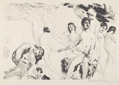 Solte nos portões de Arthur B. Davies