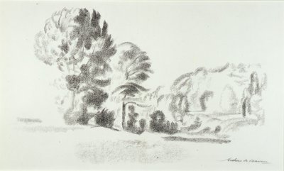 Margem do lago Rockland de Arthur B. Davies