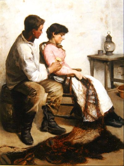 Namoro, 1887 (ver 238986 para par) de Arthur Bateman