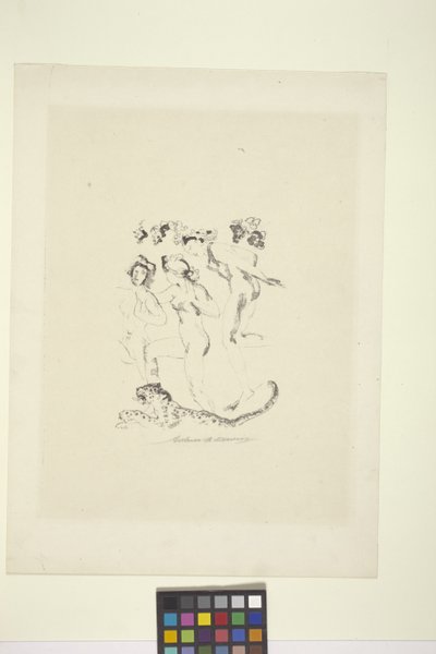 Bacchae (litografia) de Arthur Bowen Davies