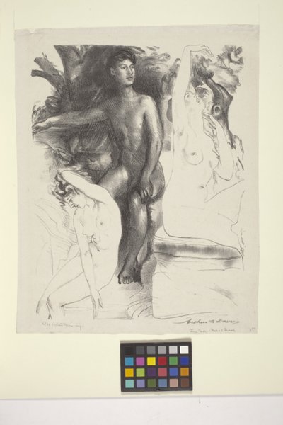 Domínio (litografia) de Arthur Bowen Davies