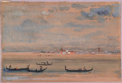 Gôndolas de Arthur Bowen Davies