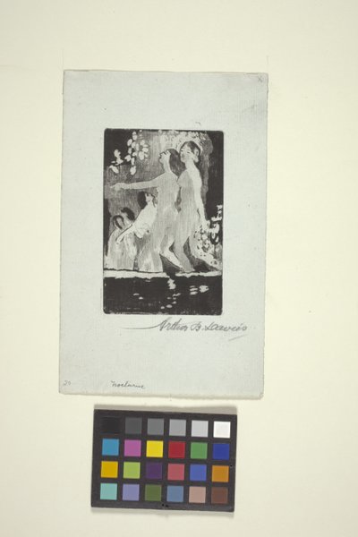 Nocturno (gravura) de Arthur Bowen Davies