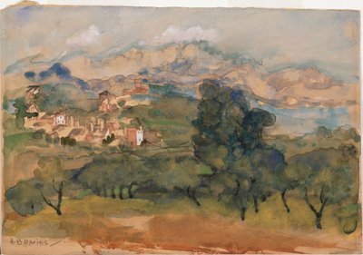 Oliveiras de Arthur Bowen Davies