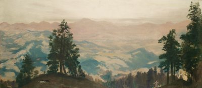 A atração da perseguição, 1905 de Arthur Bowen Davies