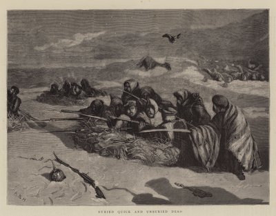 Mortos Rápidos e Não Enterrados Enterrados de Arthur Boyd Houghton