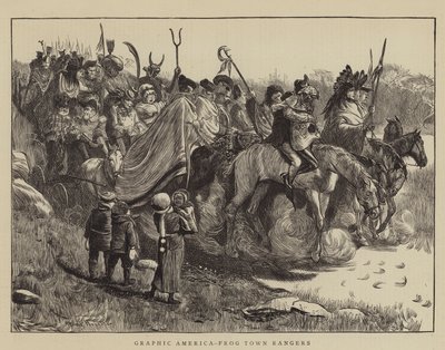 América gráfica, Rangers da cidade da rã de Arthur Boyd Houghton