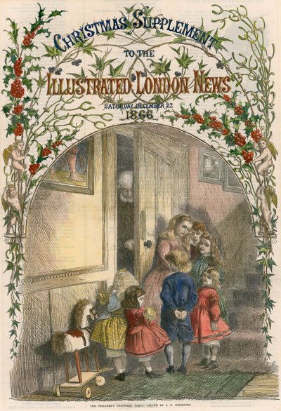 A canção de natal das crianças de Arthur Boyd Houghton