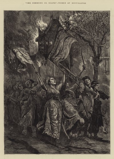 A Comuna ou Morte, Mulheres de Montmartre de Arthur Boyd Houghton