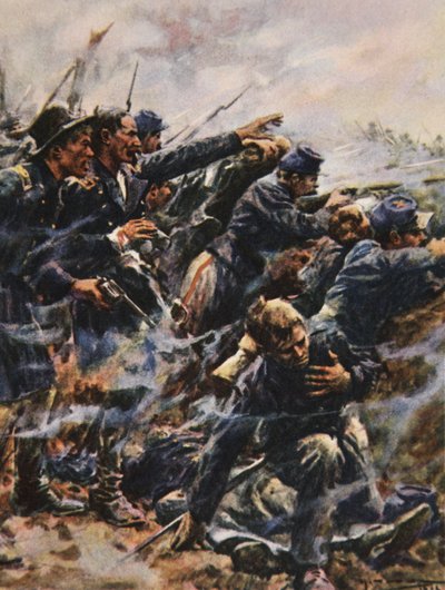 Maré alta em Gettysburg, ilustração de 