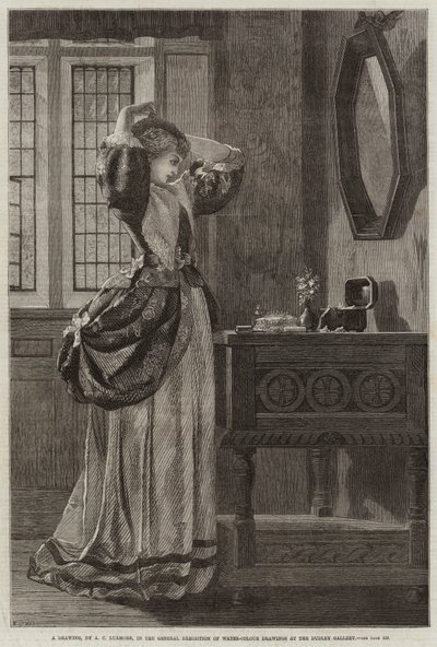 Um desenho de Arthur C. H. Luxmoore
