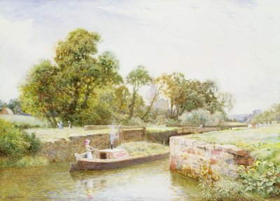 Fechadura Stratford (aguarela) de Arthur Claude Strachan
