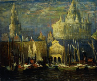 New York Waterfront de Arthur Clifton Goodwin