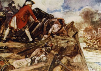 O próprio Clive saltou para uma arma de Arthur David McCormick