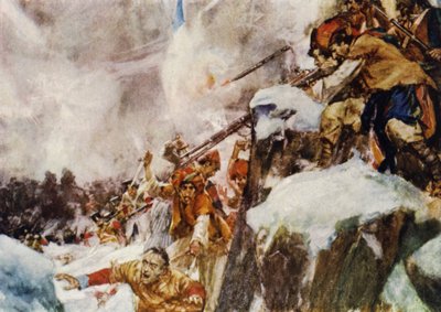 A retirada do Afeganistão, 1842 de Arthur David McCormick