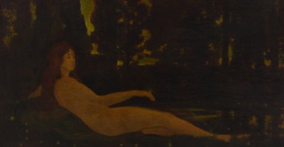 Semele ou vaga-lumes, 1907. de Arthur Davies
