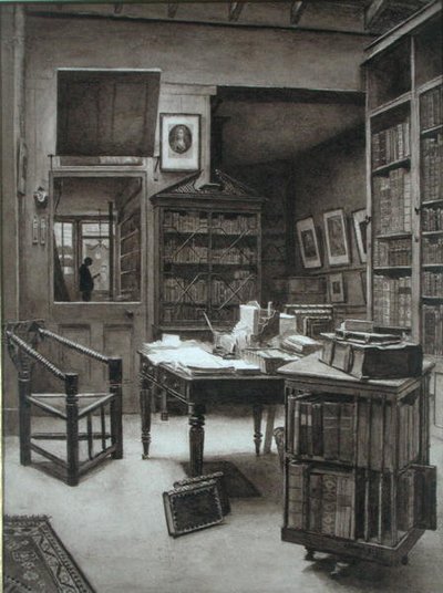 O Interior de uma Livraria de Arthur Ellis