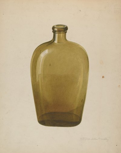Frasco de licor de Arthur G. Merkley