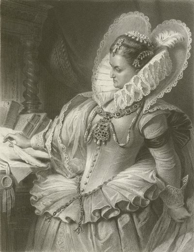 Elizabeth, rainha da Inglaterra de Arthur Georg von Ramberg