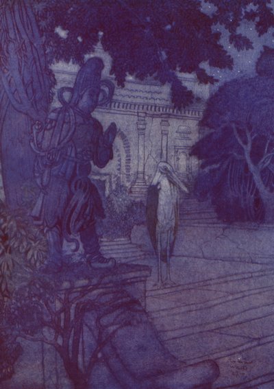 Há um silêncio onde não tem havido som (cor litho) de Arthur George Watts