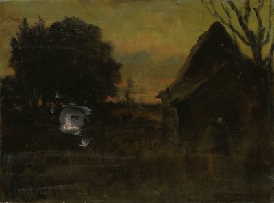 Ao pôr-do-sol de Arthur Hawksley (signed by artist)