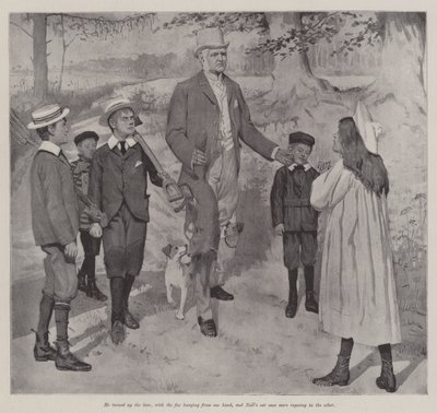 Caçando a Raposa, por E Nesbit de Arthur Herbert Buckland