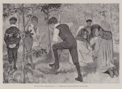 Caçando a Raposa, por E Nesbit de Arthur Herbert Buckland