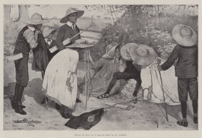 The Canterbury Pilgrims, por E Nesbit de Arthur Herbert Buckland