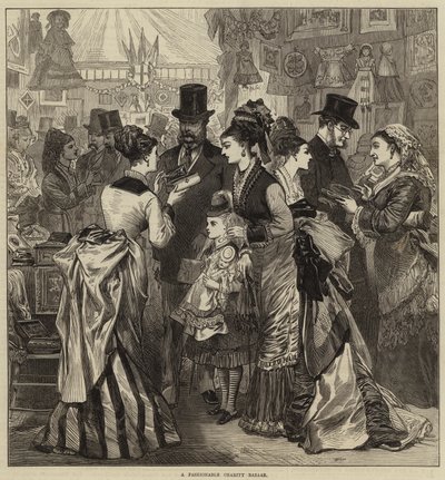 Um bazar de caridade elegante de Arthur Hopkins