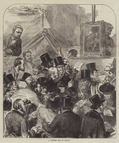 Uma venda de imagens em Londres de Arthur Hopkins