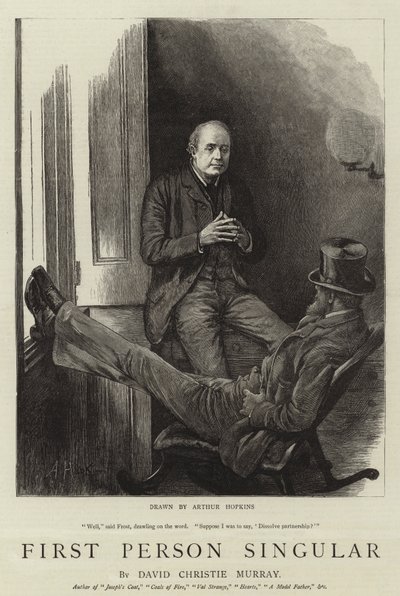 Primeira pessoa singular de Arthur Hopkins