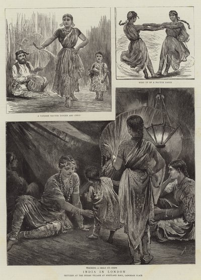 Índia em Londres de Arthur Hopkins