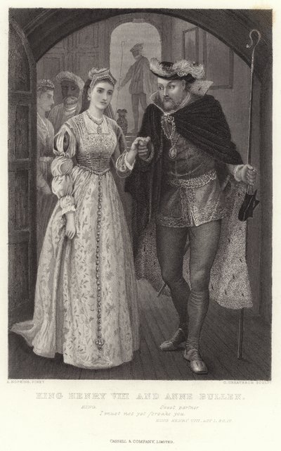Rei Henrique VIII e Anne Bullen, Rei Henrique VIII, Ato I, Sc IV de Arthur Hopkins