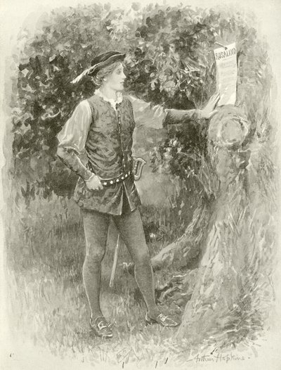 Rosalind (gravura) de Arthur Hopkins