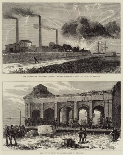 A Explosão da Fábrica de Foguetes no Arsenal de Woolwich de Arthur Hopkins