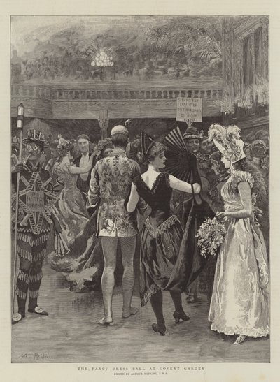 O baile de fantasia no Covent Garden de Arthur Hopkins